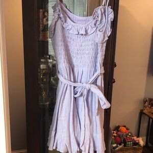 Skylar + Madison Light Purple Ruffle 👗 babydoll dress